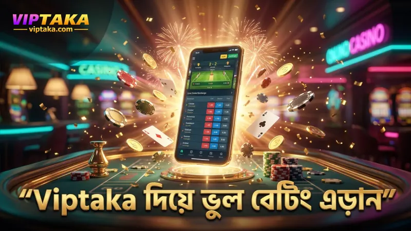 ভুল তথ্যের কারণে বাজির ভুল সিদ্ধান্ত এড়াতে Viptaka ব্যবহার করুন।