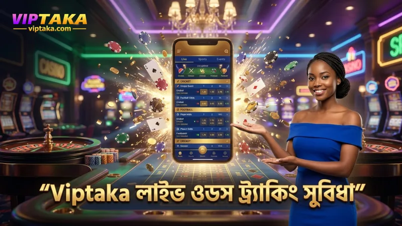 Viptaka প্ল্যাটফর্মে লাইভ ওডস ও মার্কেট পরিবর্তন পর্যবেক্ষণ সুবিধা