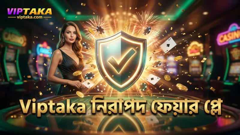 Viptaka প্ল্যাটফর্মে ফেয়ার প্লে এবং নিরাপত্তা নিশ্চিত করা হয়