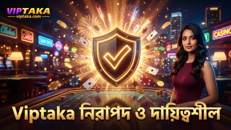 Viptaka দায়িত্বশীল গেমিং ও নিরাপত্তায় গুরুত্ব দেয়