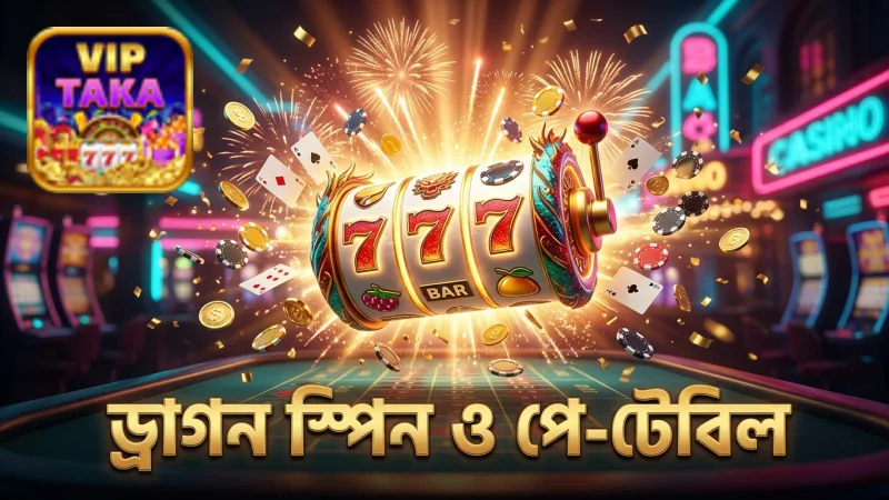 ড্রাগন স্পিন ফিচার সঠিকভাবে বোঝার জন্য পে-টেবিল গুরুত্ব রাখে