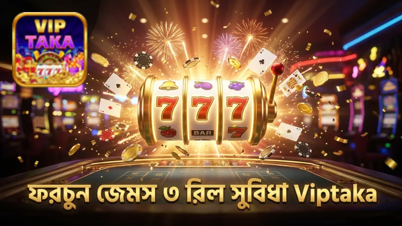 ফরচুন জেমসের ৩-রিল মেকানিক্স নতুন খেলোয়াড়দের জন্য উপযোগী।