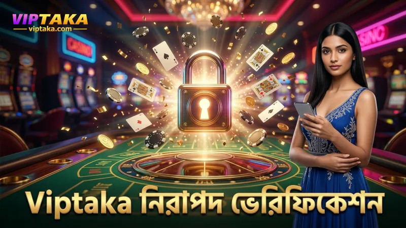 Viptaka প্ল্যাটফর্মে নিরাপদ খেলার জন্য ভেরিফিকেশন প্রক্রিয়া শক্তিশালী