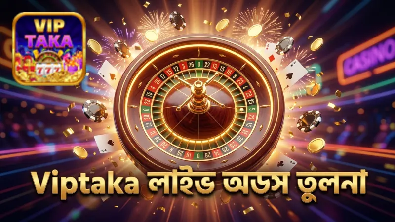 লাইভ অডস তুলনায় Viptaka প্ল্যাটফর্মের নির্ভরযোগ্যতা।
