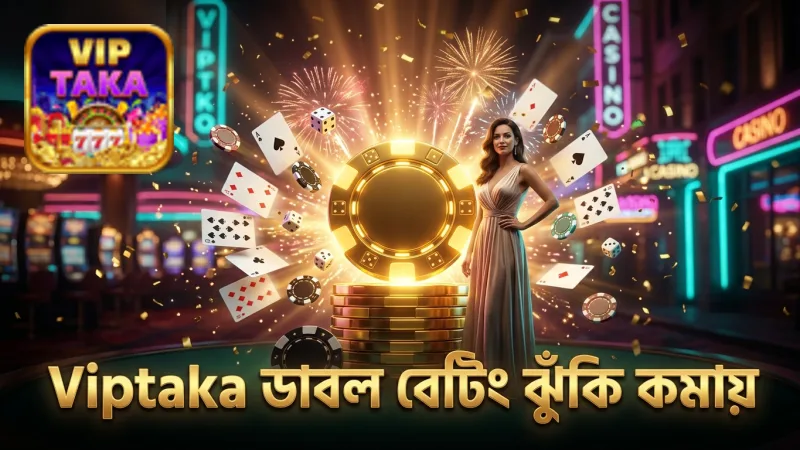 Viptaka-র ডাবল বেটিং পদ্ধতি ক্যাশআউট ঝুঁকি কমায়