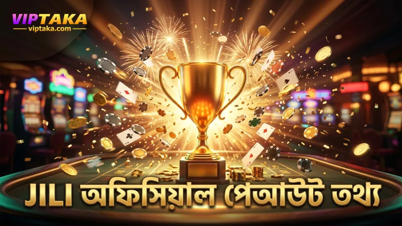 JILI অফিসিয়াল ডেটা অনুযায়ী সঠিক পেআউট হার নিশ্চিত হয়