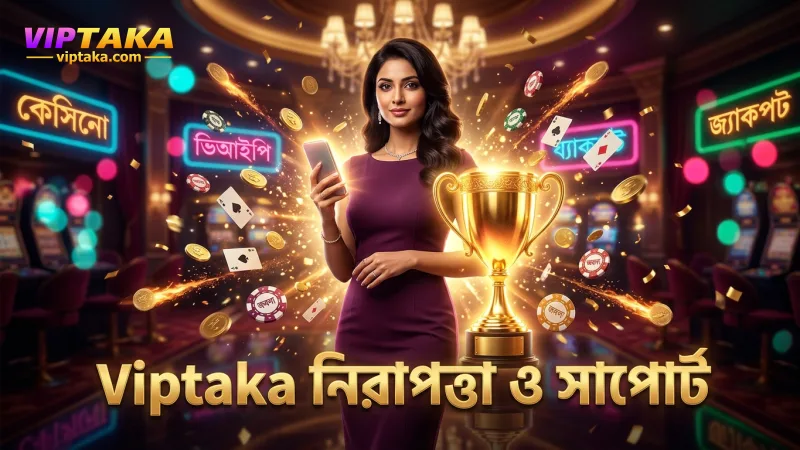SSL এনক্রিপশন ও ২৪/৭ সাপোর্ট দিয়ে Viptaka নিরাপত্তা নিশ্চিত করে