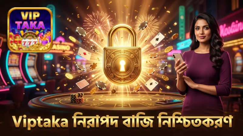 লাইভ ভেরিফিকেশন ও নিরাপদ বাজির জন্য Viptaka সুরক্ষা