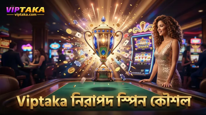 Viptaka নিরাপদ প্ল্যাটফর্ম হিসেবে স্পিন কৌশল প্রয়োগে সহায়তা করে