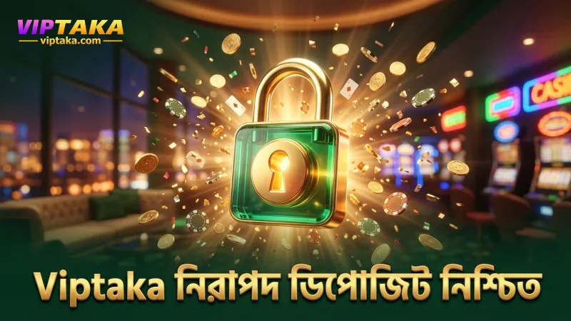 নিরাপদ এবং বিশ্বস্ত Viptaka ডিপোজিটের জন্য সিকিউরিটি ব্যবস্থা তুলে ধরা হয়েছে