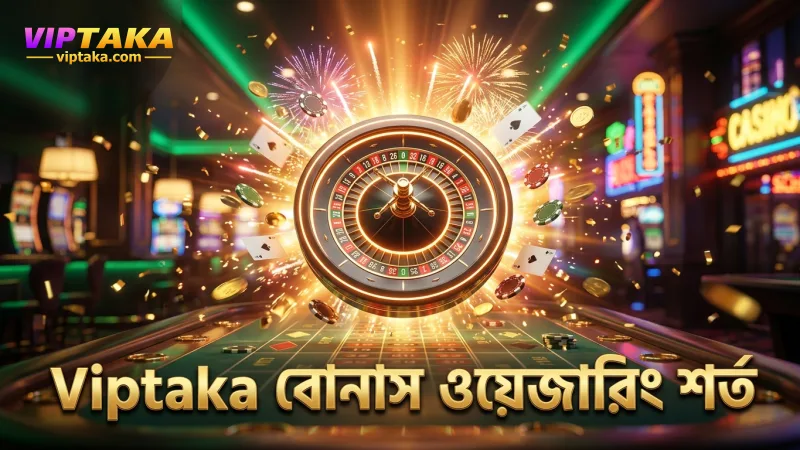 Viptaka প্রমোশন ক্লেইমে ওয়েজারিং শর্ত বুঝে নিরাপদ বোনাস নিন