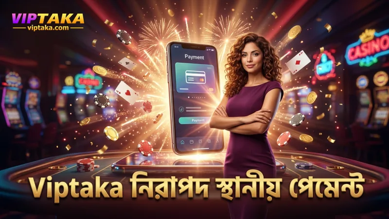 বাংলাদেশি স্থানীয় পেমেন্ট পদ্ধতির সাথে Viptaka-র নিরাপদ অটো-ক্যাশআউট সমন্বয়।